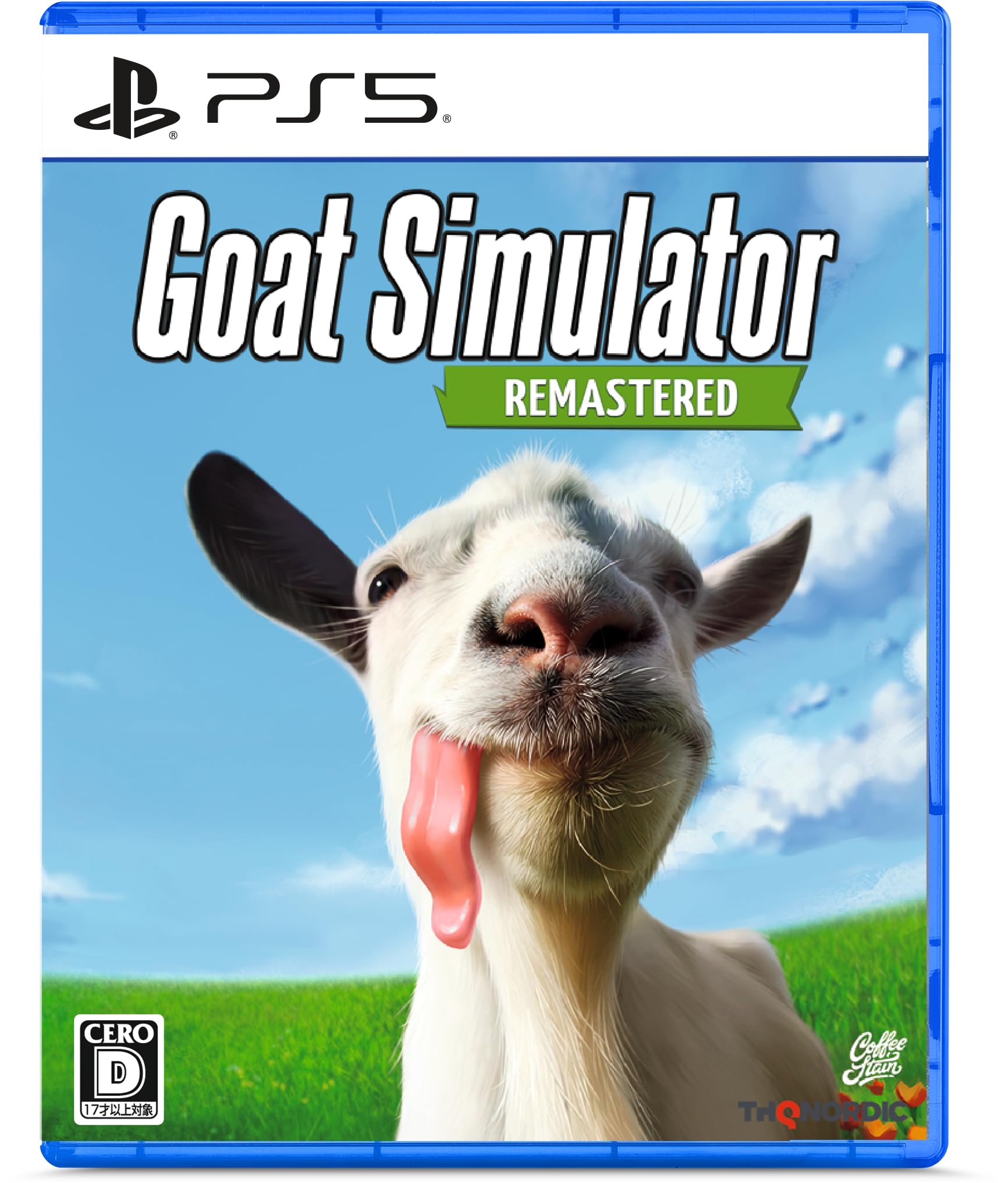 

Goat Remastered PS5 Оригинальная прозрачная карта в комплекте Симулятор - Бонус в стиле Instagram