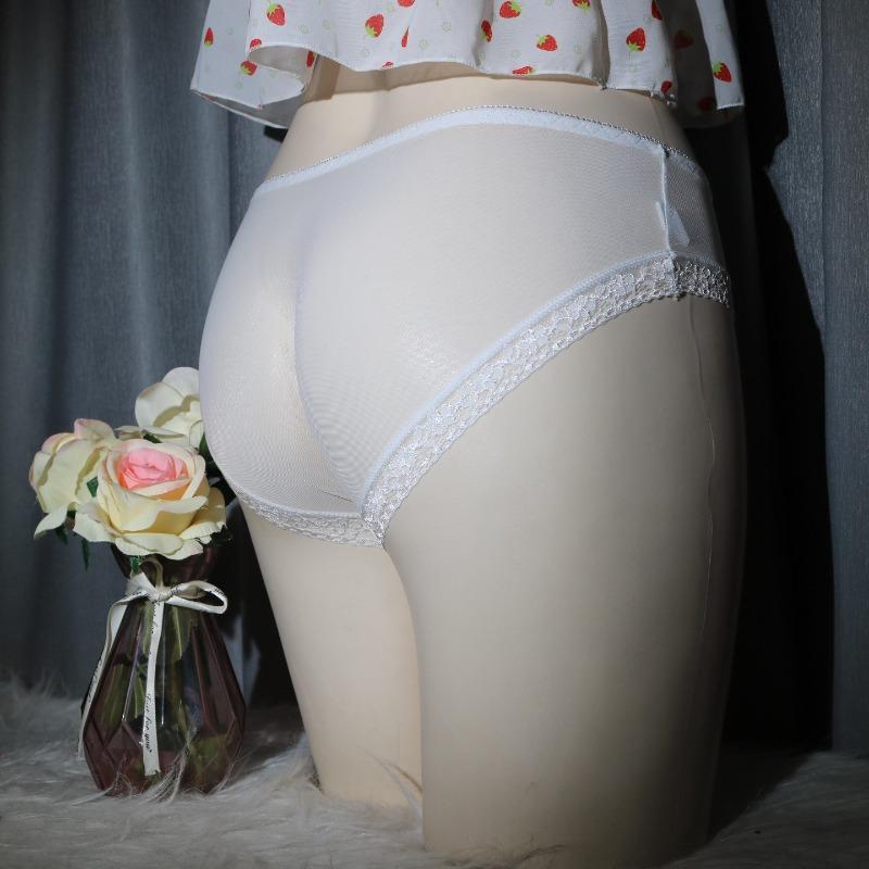 Pseudo-weibliches Sissy-Cosplay Crossdress Versteckendes Gaff-Höschen Formendes Slips Netz Durchsichtige Dessous Schwul Transgender Shemale Drag