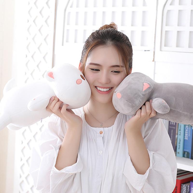 Plush Cat Stuffed Doll Soft Throw Pillow Decorations Children Kids Birthday Present Gifts