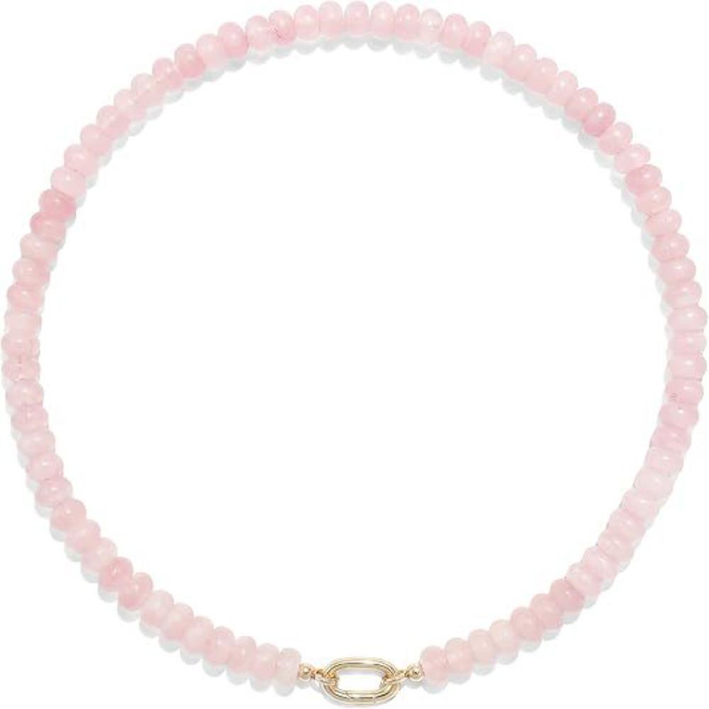Layered Beaded Gemstone Necklace Colored Clavicle Chain Necklace Choker Necklace  Summer Beach