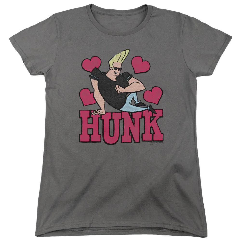 

Johnny Bravo Hunk Womens T Shirt Charcoal 4XL