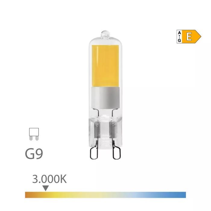 Ampoule LED G9 - Noname - 5W - 550lm - Blanc chaud 3000K - Angle 270°