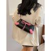Sweet Cool Girl Small Shoulder Bag  Y2K Korean Fashion PU Leather Women Crossbody Bag Summer Casual Handbag and Purse
