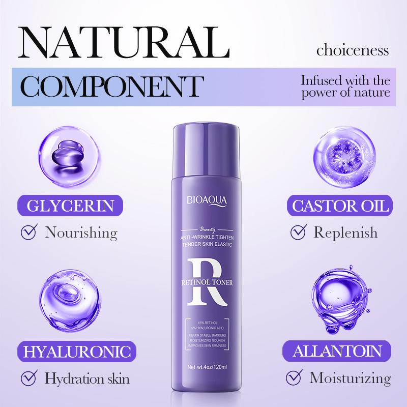 BIOAOUA Firming Nourishing Moisturizing Water Retinol Anti-Wrinkle Face Toner