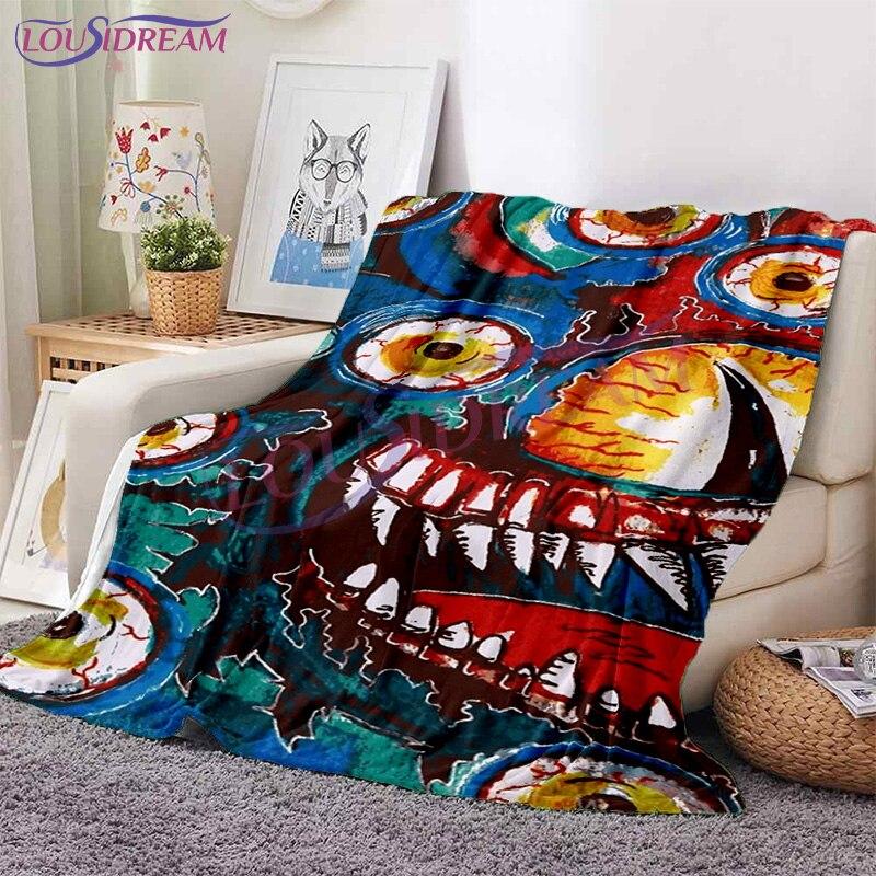 D & D Dice Deka Fleecová deka The Weaver of Lore & Fate Lehká házecí deka Fuzzy Soft Deka pro děti Dospělí