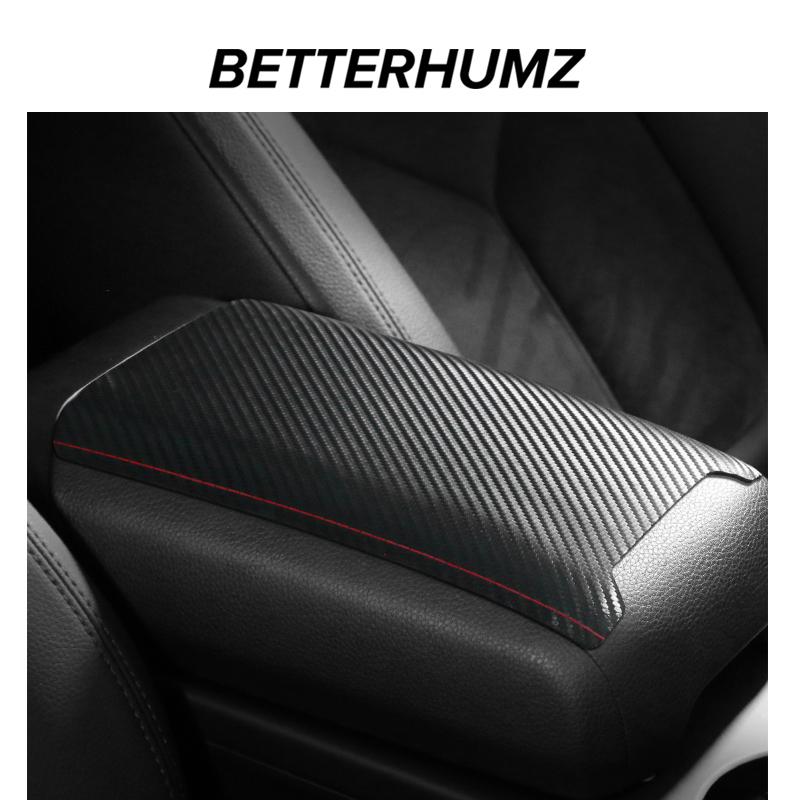 Betterhumz Für Porsche Macan 2014-2025 Aus Alcantara Armlehnenbox Panel Verkleidungsaufkleber Tuning Dekor Auto Innenraum Zubehör