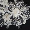 Openwork Wedding Dress Patch Three-Dimensional DIY craft Embroidery Patch Sewing On Patch Lace Fabric Applique