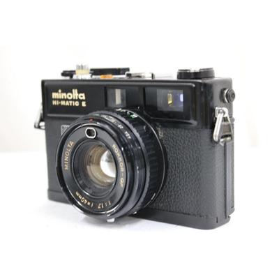 Used [Return Guarantee] Minolta HI-MATIC E ELECTRO CONTROL ROKKOR-QF 40mm F1.7 Rangefinder Camera E12408
