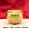 Brass Laser-Engraved Zhaocai Jinbao Cylinder Home Decoration Gift