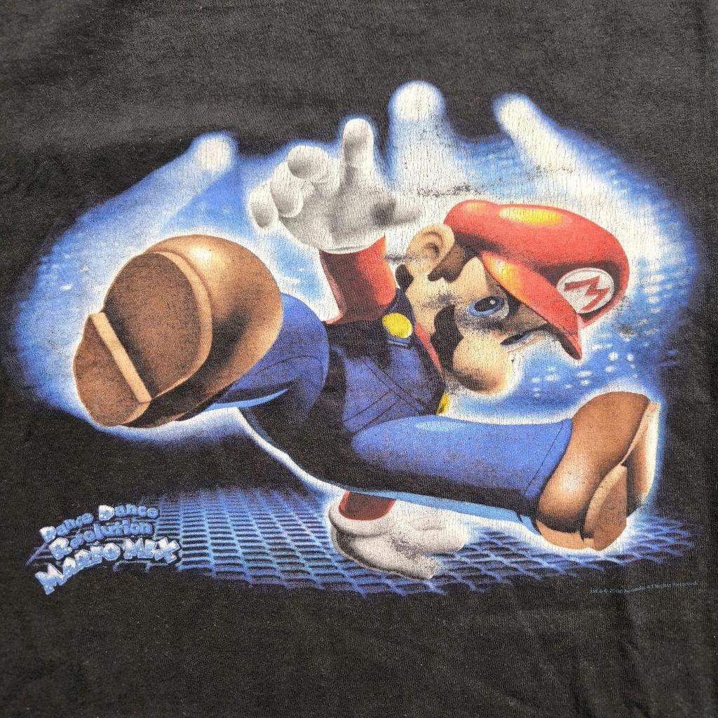 [USED] 00s MARIO × Dance Dance Revolution T-shirt