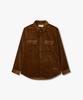 MAN ON THE BOON Corduroy Oversized Shirt_Brown 4715303019