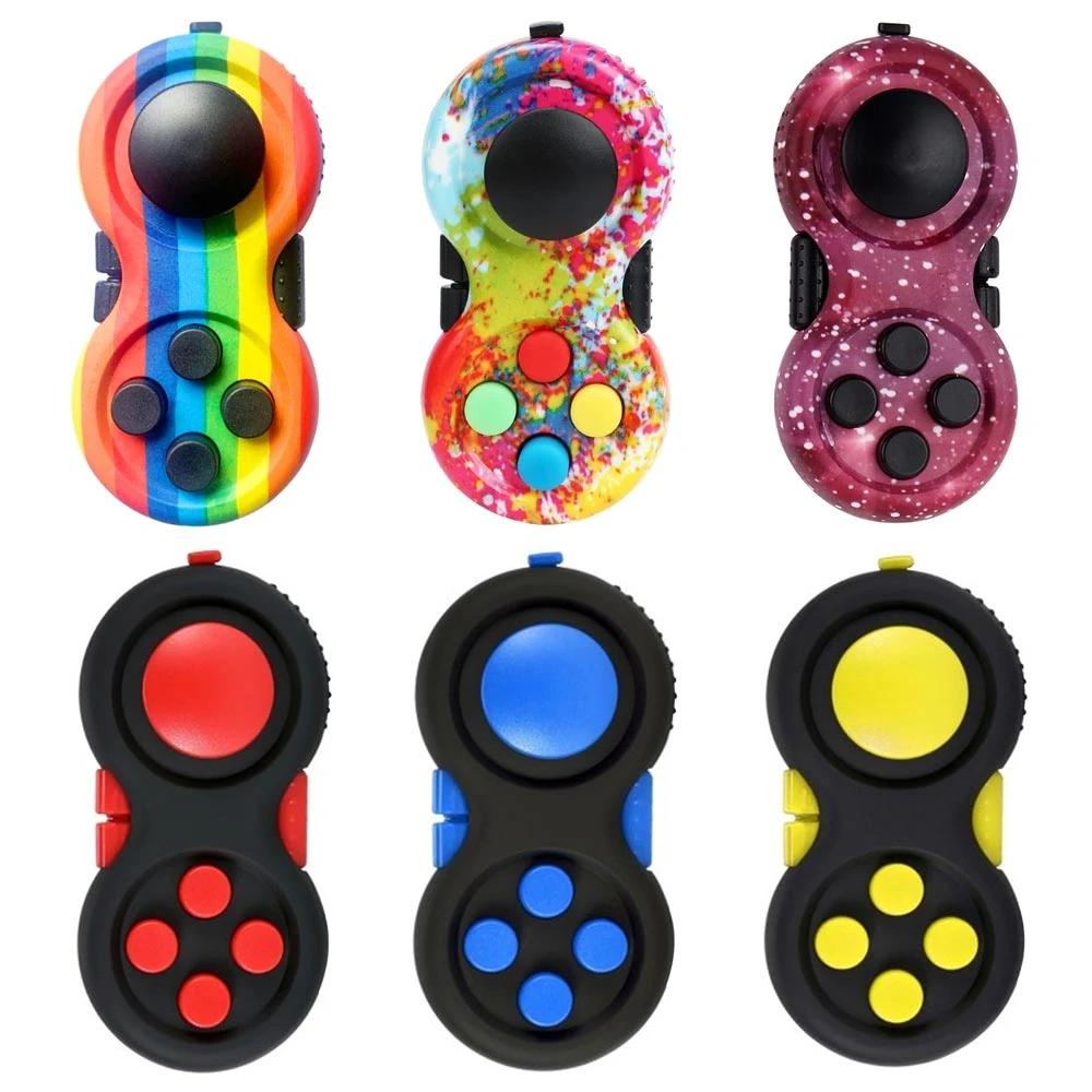 3Pcs Fidget Toys Controller Pad Cube Stress Relief For Adults Kids Sensory Toys For Autism Juguete De Descompresin Antiestrs