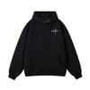 Luxury American Retro Heavyweight Cotton Hooded Sweatshirt for Men - Autumn/Winter Thickened Street Style Loose Fit