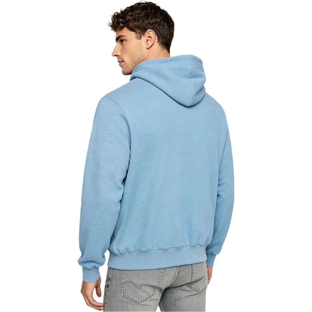 Baby Carrier Hoodie for Men Built-in Kangaroo Pouch Hooded Sweatshirt Large Front Pocket Pullover for Travel Outing