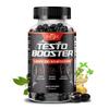 Cápsulas DAITEA Testo Booster, Ácido D-Aspártico con 14 Plantas y Vitaminas, Zinc Vitamina D3 y B3, 120 Cápsulas