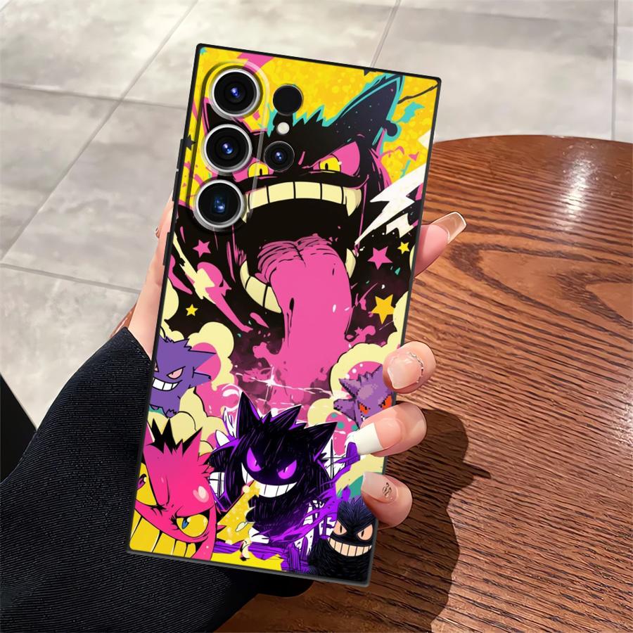 

Funda Phone Cover Case for Samsung Galaxy S26 S10 S9 S20 S24 Plus S21 FE S23 Note 20 Ultra 8 9 10 S25 Ultra Hot Pokemon Gengar Galaxy S25 Ultra