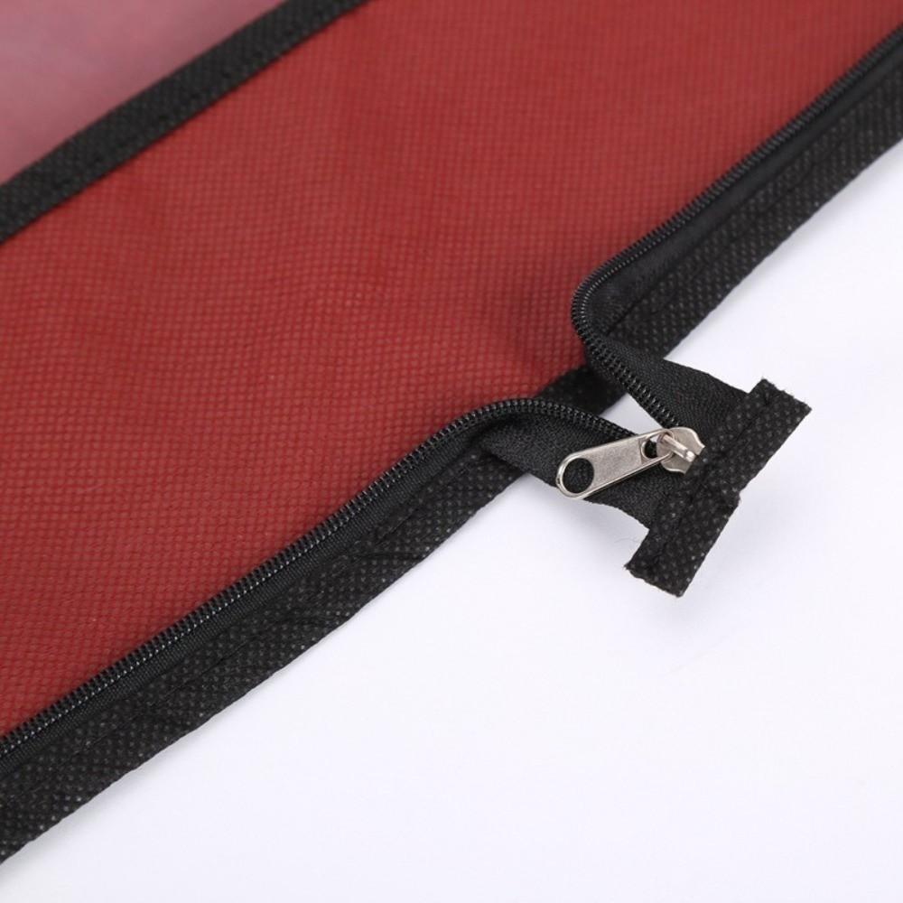 180cm Wedding Dress Dust Cover Long Foldable Gown Dustproof Cover Hanging Design with Zipper Clothes Storage Bags for Bride