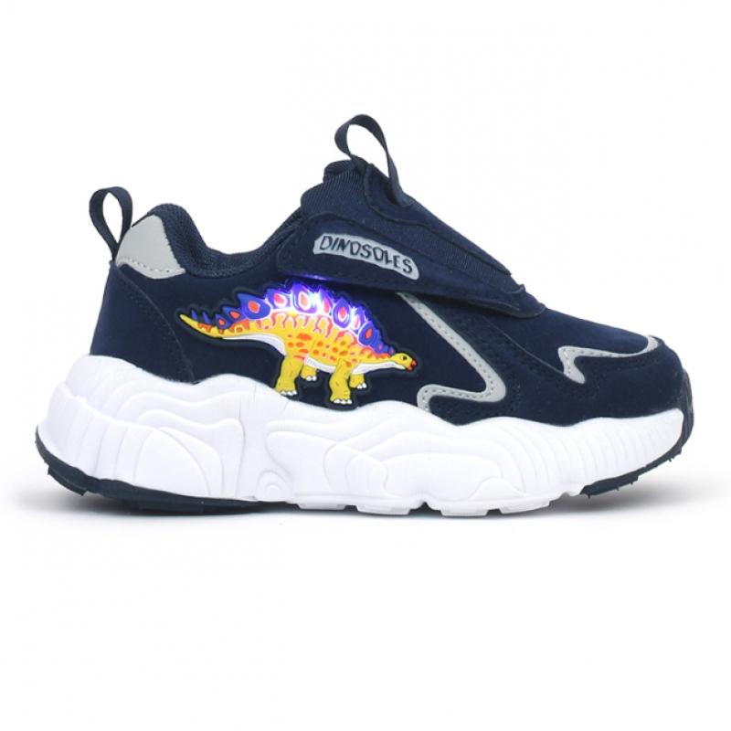 Tobbox Dinosoles Stego Contour Velcro Navy Dnkcd3tssc11nvy