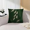 Sage Green Cranes Cushion Cover Pillowcase Upholstery Sofa Throw Pillow Home Decor Pillowcas
