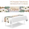 2025 Christmas Table Runner Merry Christmas Decorations For Home Tablecloth Navidad Noel Kerst Xmas Gifts New Year 2025 Natal
