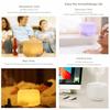 MUJI 500ML Wood Grain Aroma Diffuser & Air Purifier - 5V USB Humidifier for Home