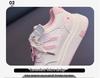 2026 Spring Girls' Skate Shoes - Cute Korean Style, Fashionable Cartoon White Sneakers, Breathable, Lightweight, Casual.