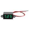 Wal Front Mini Digital Voltmeter Ammeter 0.28 Inch 2 Wire