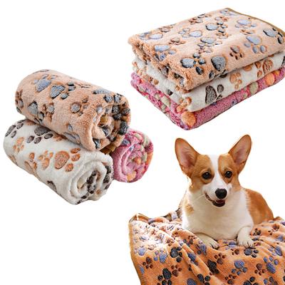 Dog Bed Kennel Comfortable Pet Sleeping Mat for Dogs Flannel Cushion Cats Warm Pet Blanket Mat Bed Soft Fleece Blanket Puppy Sleep Sofa Pet Supplies