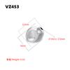 Unique Round and Heart-Shaped 3D Spacer Beads, Gold-Plated Brass Metal Beads DIY Crafting Supplies for Necklaces Bracelets:VZ446