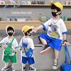 Boys' Summer Cartoon Short-Sleeve Fashion Set 2025 - Trendy Small & Medium Sizes