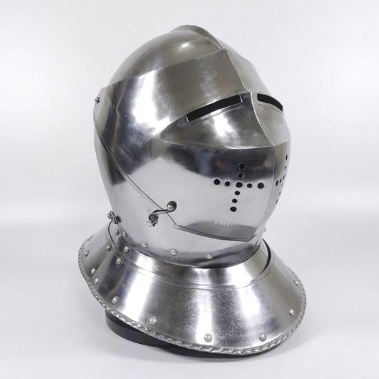 Średniowieczny hełm rycerza Larp Fancy Armour Costume Dress, średniowieczny hełm krzyżowca, hełm templariusza