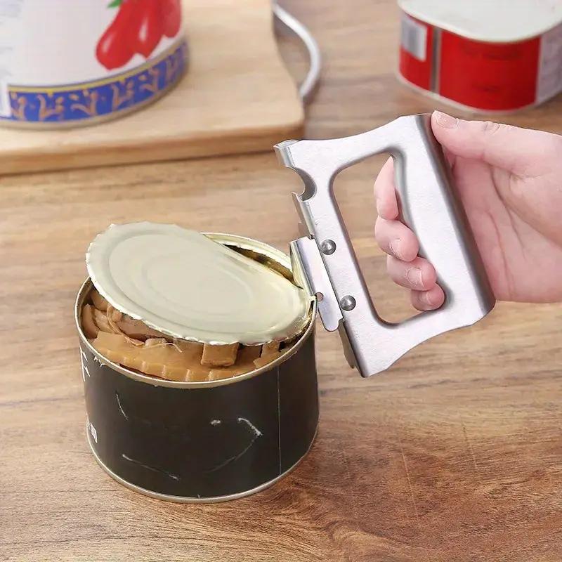 Thickened Multifunctional Stainless Steel Bottle Opener Can Opener Japanese Style Can Opener Portable Fast and Easy