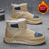 Men Boots Men's Winter Shoes Fashion Snow Boots Plus Size Winter Sneakers Ankle Men Shoes Winter Plush Ankle Boots Footwear