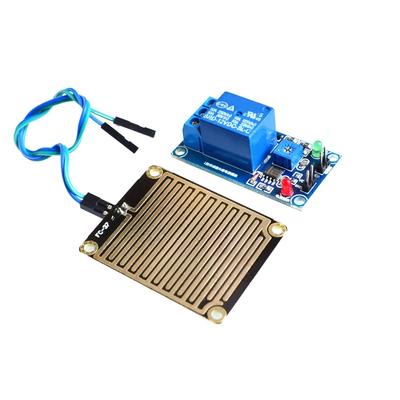 12V Snow Raindrops Detection Sensor Module Rain Weather Module Humidity For Arduino Relay Control Module Rain Water Sensor