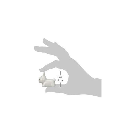 Kaneshotouki Miffy Chopstick Rest, Rabbit, Gray