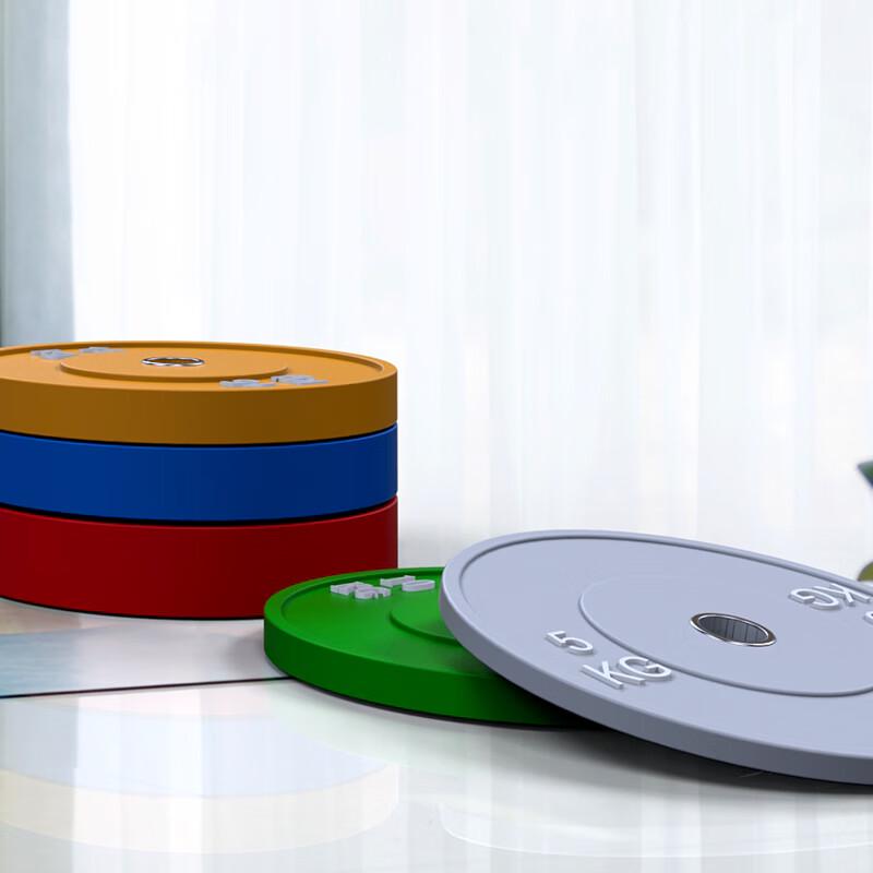 GK Rubber Weightlifting Barbell Plates