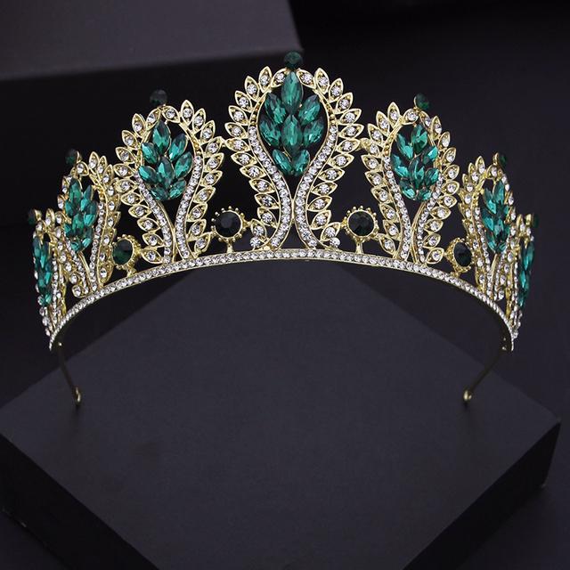 Luxus Wunderschöne Kristall Hochzeit Krone Kopfschmuck Braut Tiaras für Frauen Braut Diadem Haar Schmuck Royal Queen Kopf Zubehör