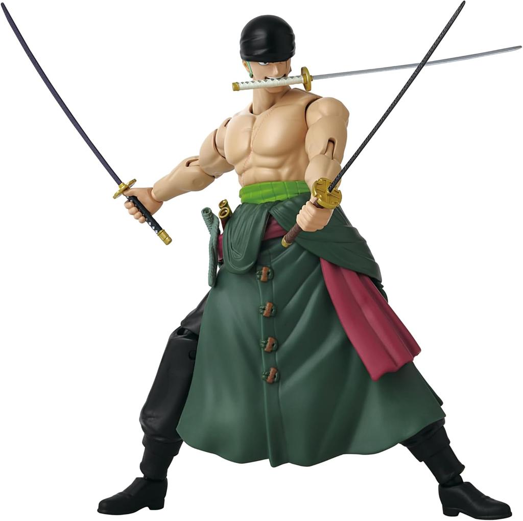 Action Figure Roronoa Zoro di One Piece: L'Eroe leggendario dello Stile delle Tre Spade