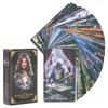 78Pcs Box The Elemental Wisdom Tarot Cards Art Paper Interactive Game Toy Decks for Adults Party