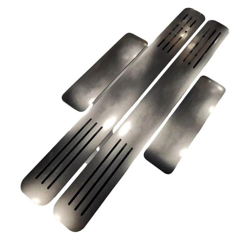 

Для Renault Duster Dacia 2010-2018 накладка на порог, крышка порога, педаль, защитная наклейка, аксессуары для стайлинга автомобиля