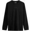 Moisture Wicking Quick Dry Casual Running Fitness Base Layer Long Sleeve T-Shirt Men Tops Space-Black GMF4K205