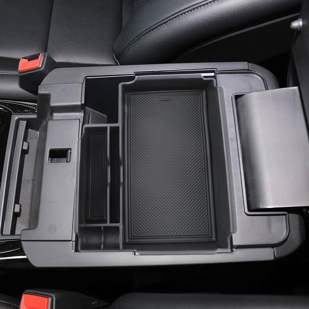 Pro Ford Explorer 2020 2025 2025 2025 LHD Box na loketní opěrku Podnos na odkládání Držák Deska středové konzole Organizér Interiérové doplňky