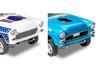 America Revell 55 Chevy Bel Air Street Machine Plastic Model 14519 Molding Color 1/24