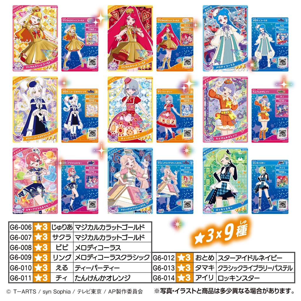 Takara Tomy Arts Secret Eye Puri Eye Puri Card Collection Gummy 6 Grape Flavored Gummy Toy (TAKARATOMY A.R.T.S) Vol. Candy/Candy [Box Set/20-Piece