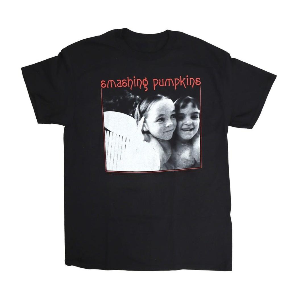 Herren Damen Chip Hip Hop T-Shirt Baumwolle Smashing Pumpkins Pro Choice Grafikdruck T-Shirts High Street Vintage Rock Kurzarm