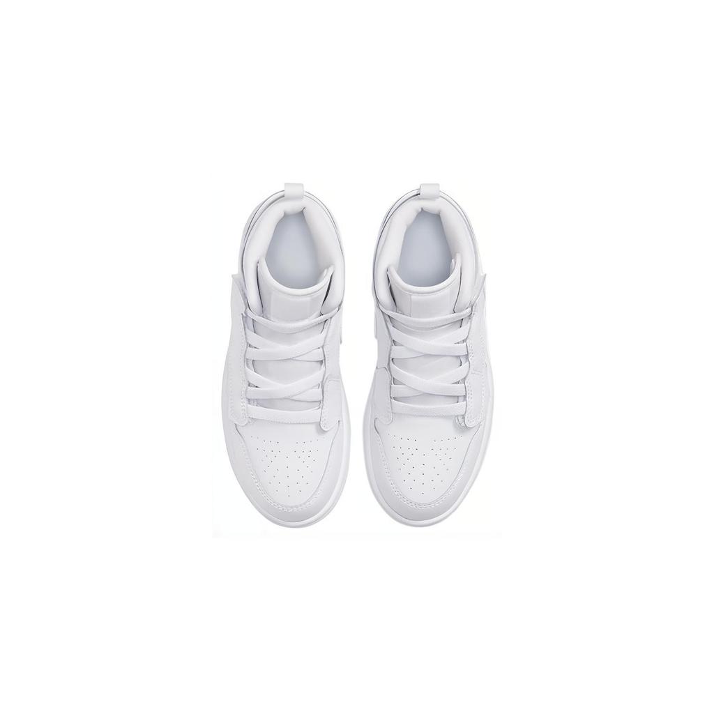 New Jordan 1 Mid ALT PS Triple White AR6351-126