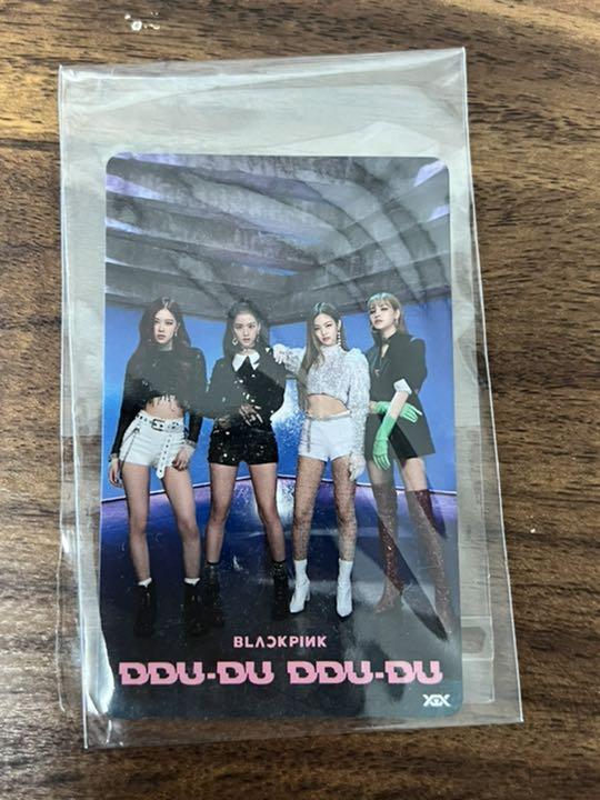 [USED] BLACKPINK trading card stickers