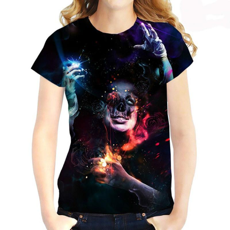 3d graphic printed t shirt