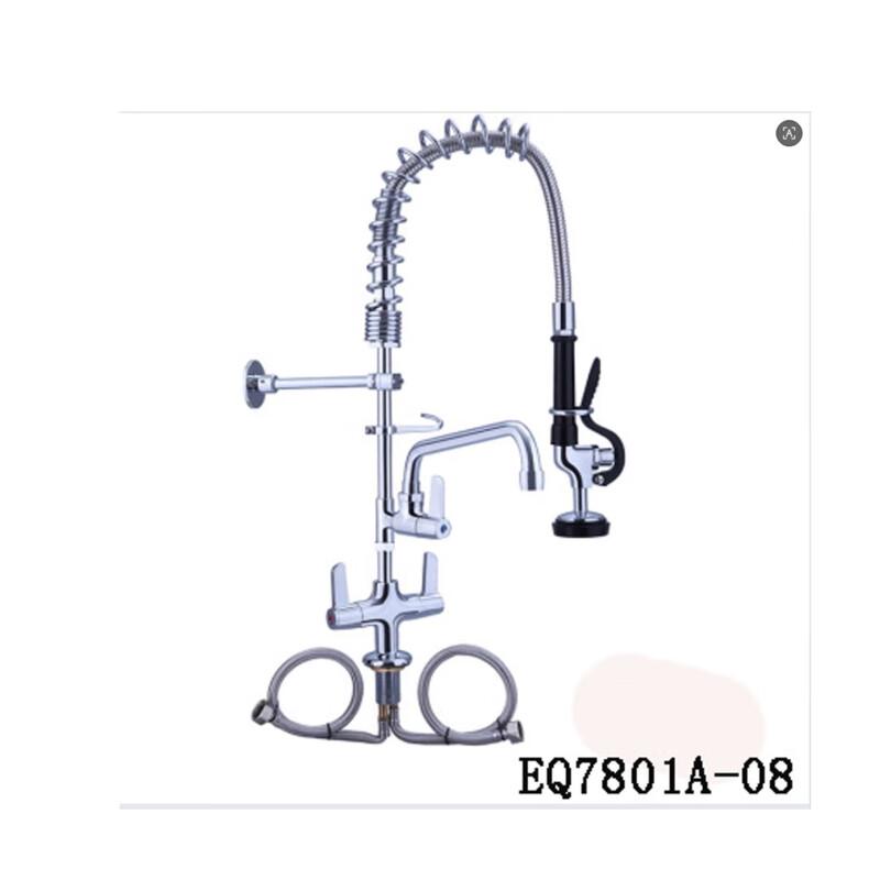 TLXT Stainless Steel Pull-Out Kitchen Faucet