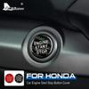 Carbon Fiber for Honda Civic IX Tourer CRV CR-V 4 Accord Accessories Interior Trim Car Engine Start Button Sticker Car Styling